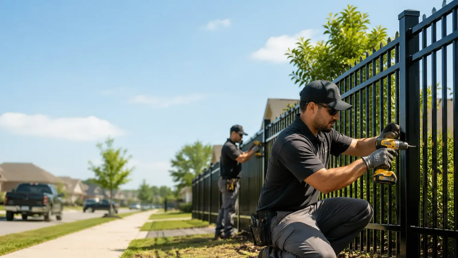 Metal Fence Installation in Rose Hill, VA